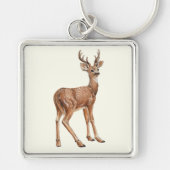 Hirsch Schlüsselanhänger (Vorne)