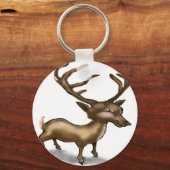 Hirsch Schlüsselanhänger (Vorderseite)