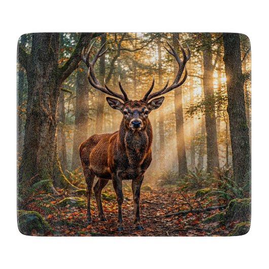 Hirsch Schneidbrett Schneidebrett (Vorderseite)