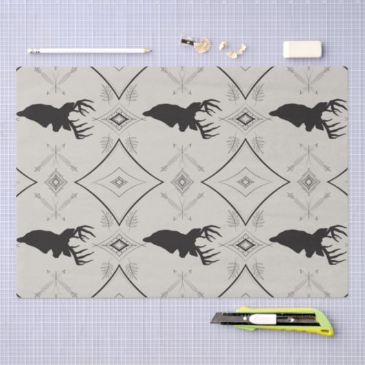 Hirsch Seidenpapier (Handwerk)