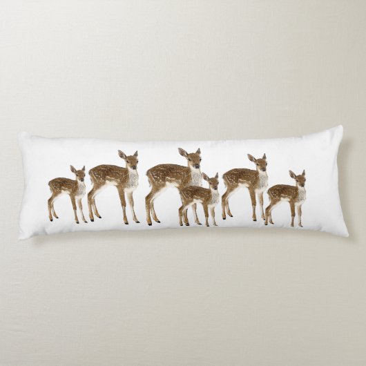 Hirsch Seitenschläferkissen (Rückseite)