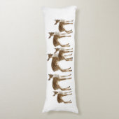 Hirsch Seitenschläferkissen (Vorderseite Vertikal)