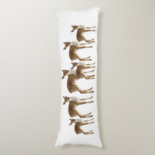 Hirsch Seitenschläferkissen (Vorderseite Vertikal)