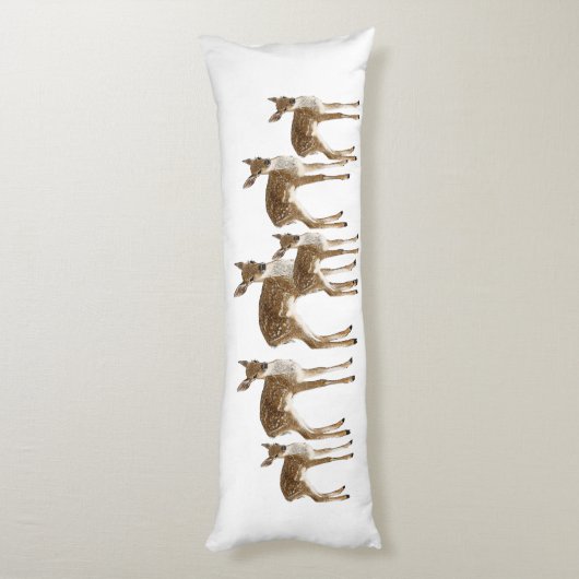 Hirsch Seitenschläferkissen (Rückseite (Vertikal))