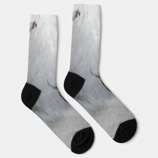 Hirsch Socken (Rechts)
