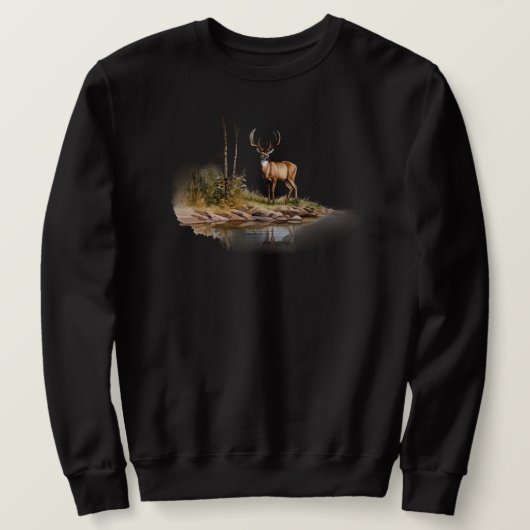 Hirsch Sweatshirt (Design vorne)