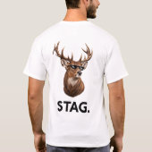 Hirsch T-Shirt (Rückseite)
