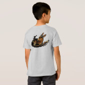 Hirsch T-Shirt (Schwarz voll)