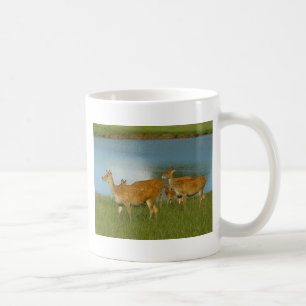 Hirsch Tier Natur Frieden Liebe Schicksal Spaß Kun Kaffeetasse