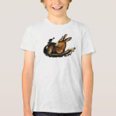 Hirsch Tri-Blend Shirt (Vorderseite)