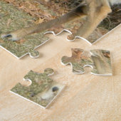 Hirsch und Cottage - Puzzle (Seite)