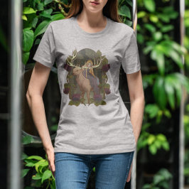 Hirsch und Fairy T-Shirt