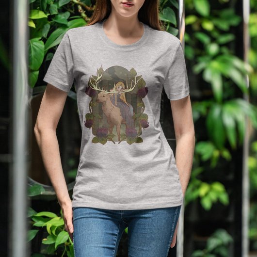 Hirsch und Fairy T-Shirt