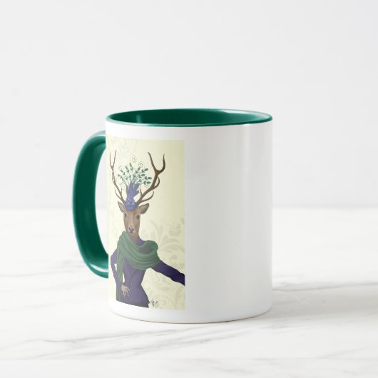 Hirsch und Faszinator 2 Tasse (Vorderseite Links)