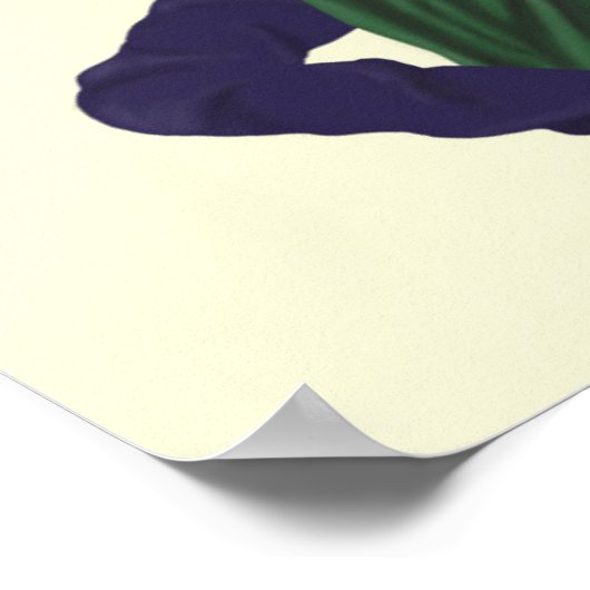 Hirsch und Faszinator Poster (Ecke)