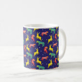 Hirsch und Tiger. Trends!_ Kaffeetasse (VorderseiteRechts)