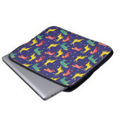 Hirsch und Tiger. Trends!_ Laptopschutzhülle (Vorne Knopf)