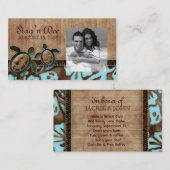 Hirsch-und Visitenkarte (Vorne/Hinten)