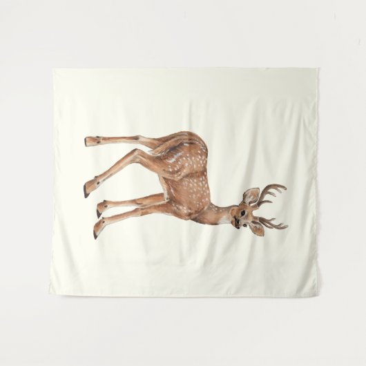 Hirsch Wandteppich (Vorderseite (Horizontal))