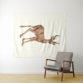 Hirsch Wandteppich (Beispiel (Horizontal))