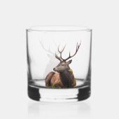 Hirsch Whiskyglas (Rückseite)