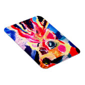 Hirsch Winterfreude Magnet (Rechte Seite)
