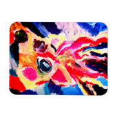 Hirsch Winterfreude Magnet (Horizontal)