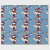 Hirsch-Wrapping-Papier Geschenkpapier (Flach)