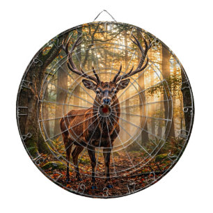 Hirsch Zielscheibe Dartscheibe