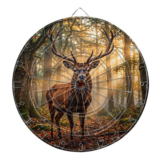 Hirsch Zielscheibe Dartscheibe (vorne)