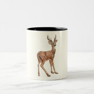 Hirsch Zweifarbige Tasse