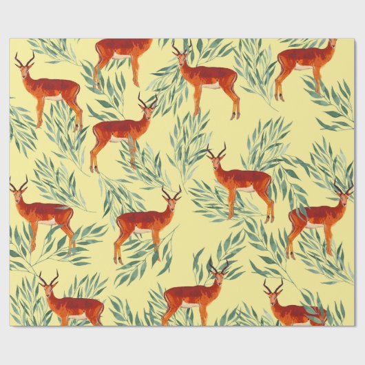 Hirschabenteuer Geschenkpapier (Flach)