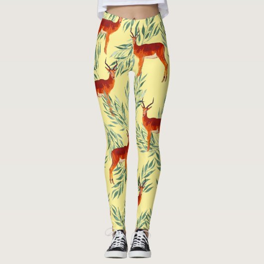 Hirschabenteuer Leggings (Vorderseite)