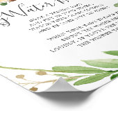 Hirschbaby Dusche Mein Wasser Broke Schild (Ecke)