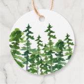 HirschBaby-Dusche Vielen Dank Geschenkanhänger (Rückseite)