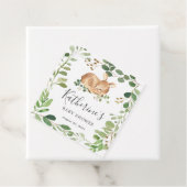 HirschBaby Shower Favor Tag Geschenkanhänger (Beispiel)