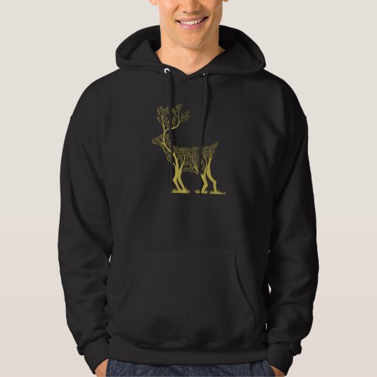 Hirschbaum Hoodie (Vorderseite)