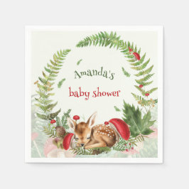 Hirschblütendusche Serviette