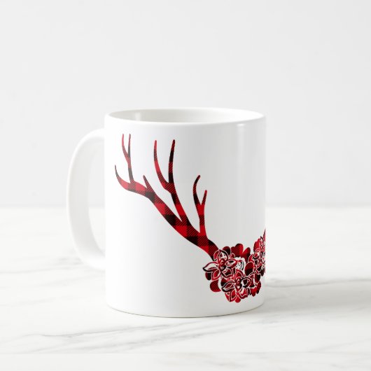 Hirschbüffel Kaffeetasse (Vorderseite Links)