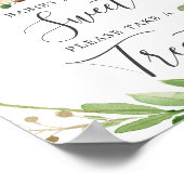 Hirschdusche Babys sind süße Schilder (Ecke)