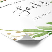 Hirschdusche schätzt wie viele Socken Poster (Ecke)