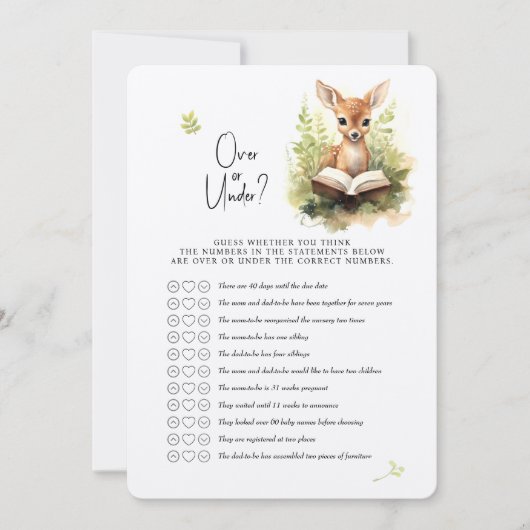 Hirschduschenspielchen ab und zu? einladung (Vorderseite)