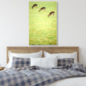 Hirsche 3 leinwanddruck (Insitu (Schlafzimmer))