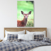 Hirsche 4 leinwanddruck (Insitu (Schlafzimmer))