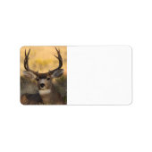 Hirsche Adressaufkleber (Vorne)