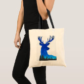 Hirsche an der nächtlichen Tasche (Vorderseite (Produkt))