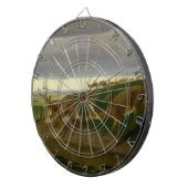 Hirsche an der Prärie (von William Holbrook Beard) Dartscheibe (Vorderseite rechts)