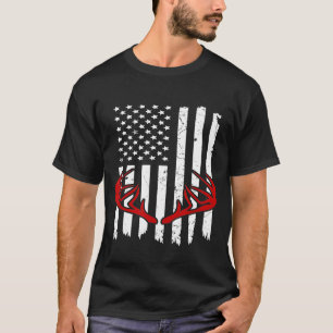 Hirsche-Antler-Jagd 2020 T-Shirt Whitetail Hunter