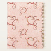 Hirsche auf rosa Planer (Rückseite)