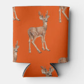 Hirsche auf Rot Dosenkühler (Vorderseite)